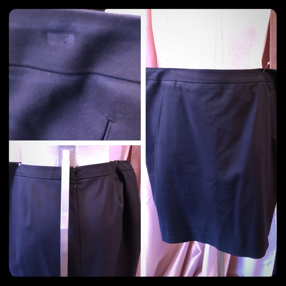 Halogen black skirt